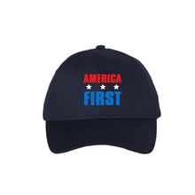 Load image into Gallery viewer, America First Hat - Navy
